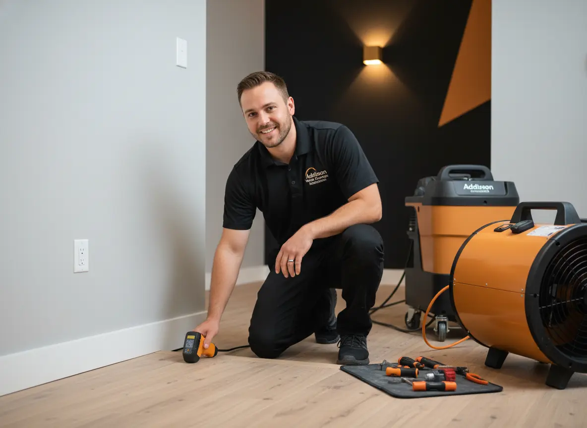 Water Damage Restoration in Addison